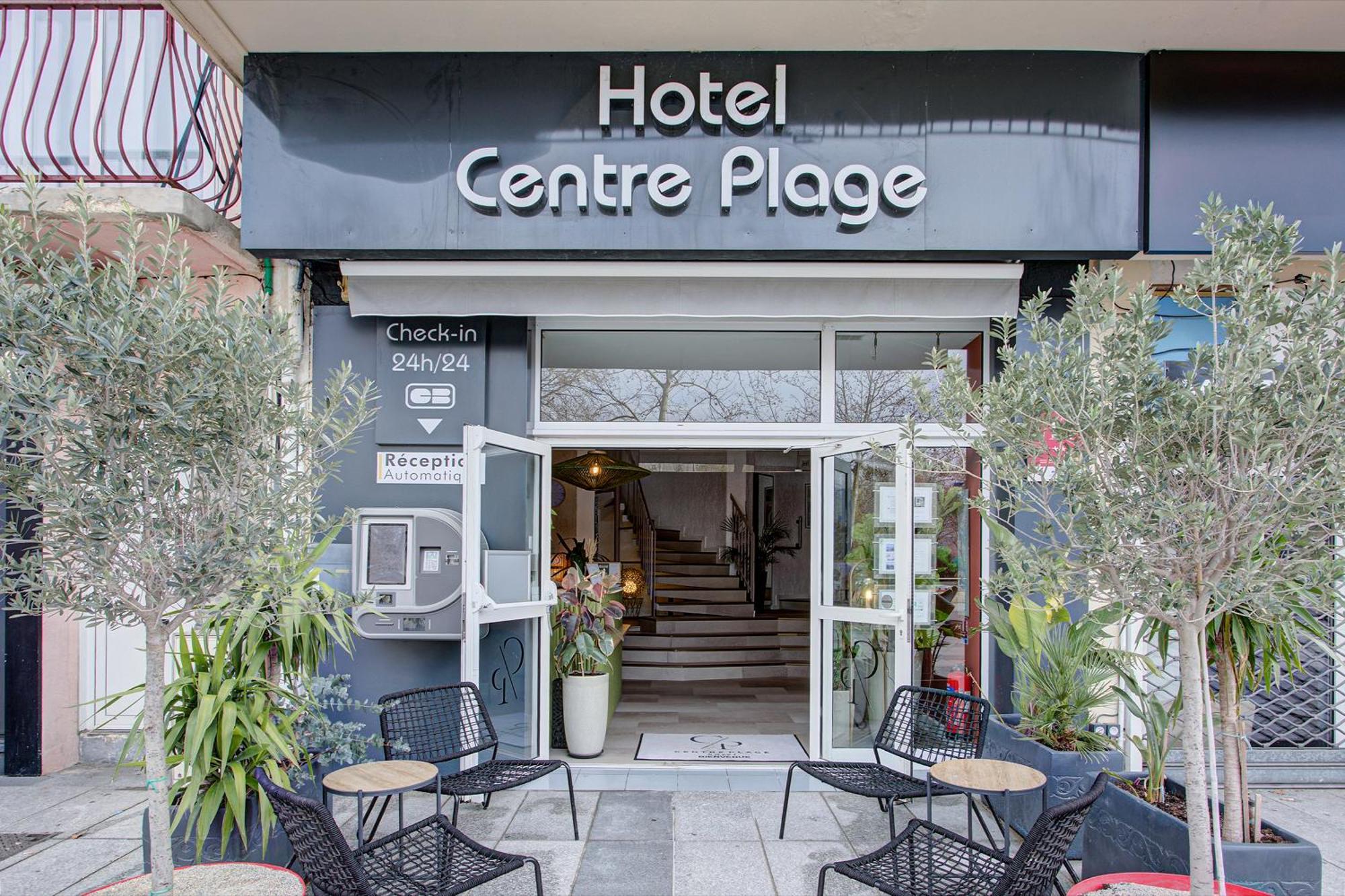 Hotel Centre Plage Аржель-сюр-Мер Экстерьер фото